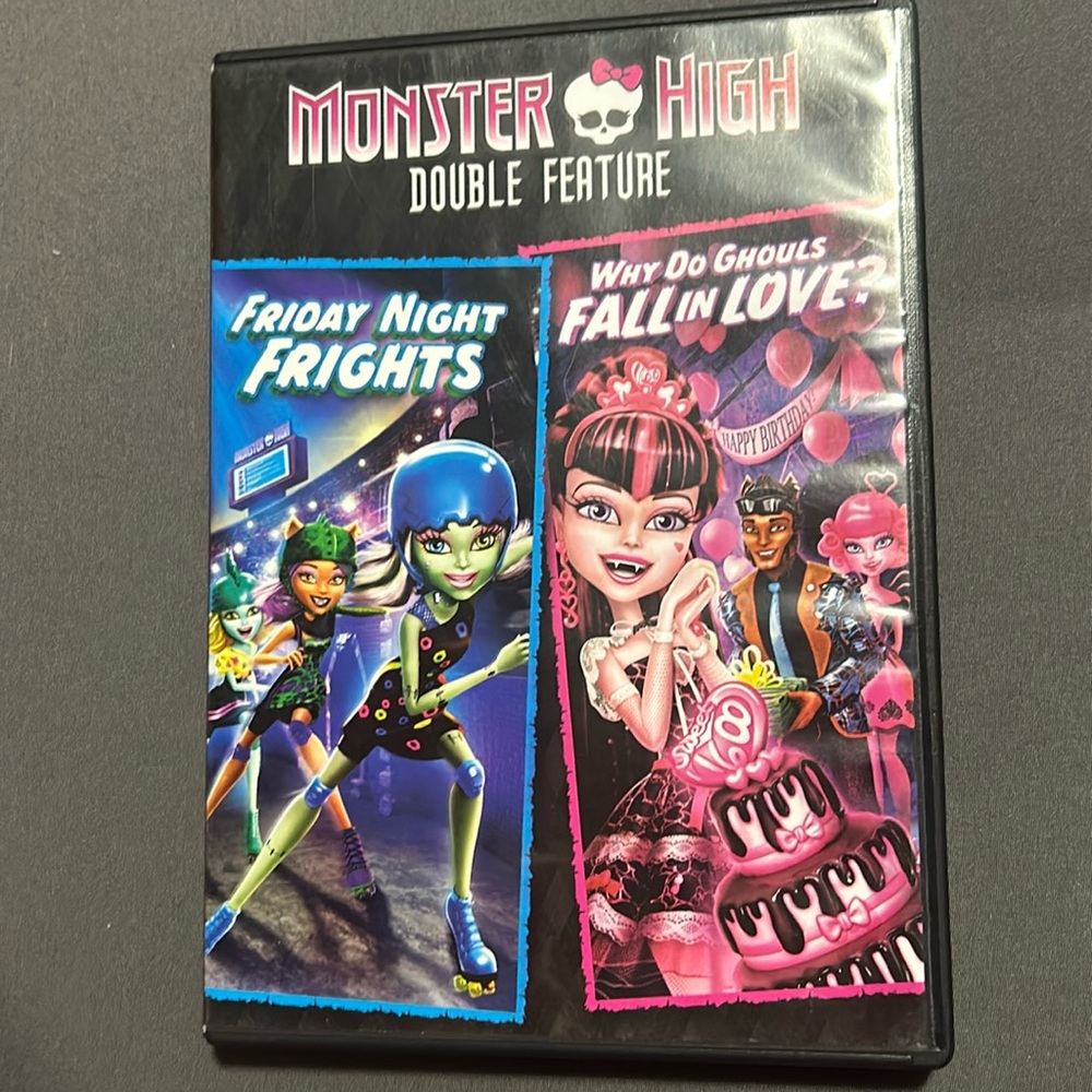 Monster high double feature DVD